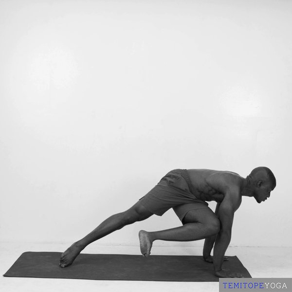 One-Legged Sage Koundinya's Pose, preparation