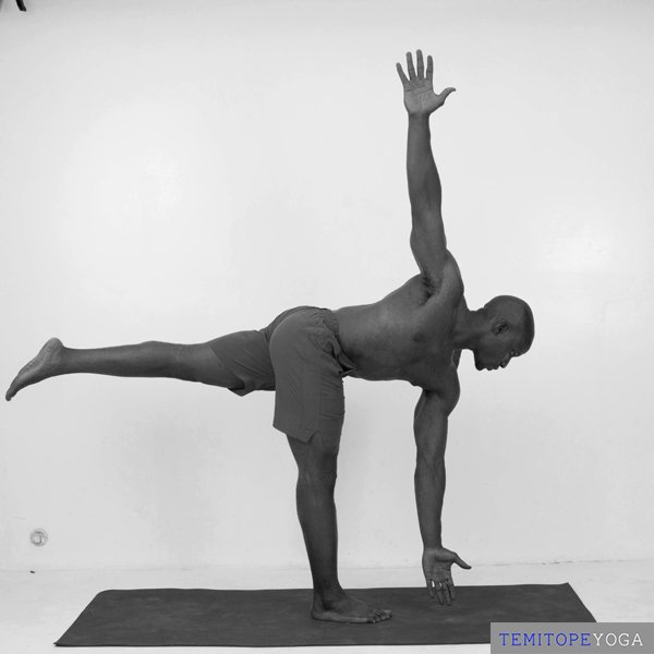 Revolved Half Moon Pose