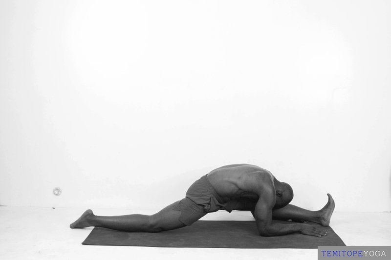 Front Splits, variation