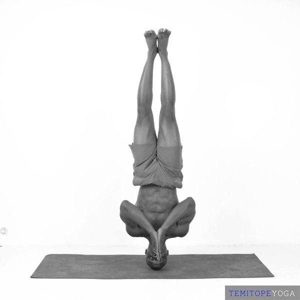 Headstand, variation