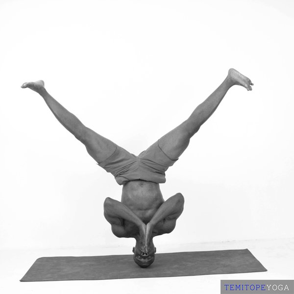 Headstand, variation
